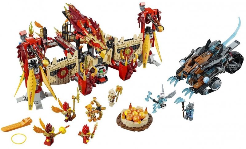 LEGO CHIMA 70146 Lietajúci ohniv
