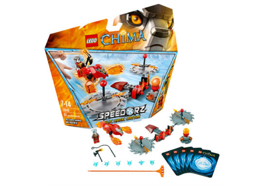 LEGO CHIMA 70150 Ohnivé pazúry
