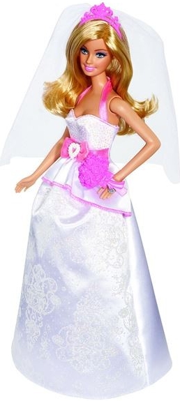 Bábika Barbie Nevesta BCP33