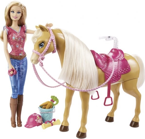Barbie a koník TAWNY BJX85