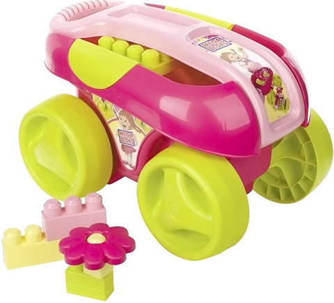 Mega Bloks plastový vozík s kock