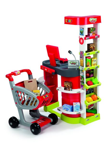 SMOBY 24044 City Shop zvukový s 