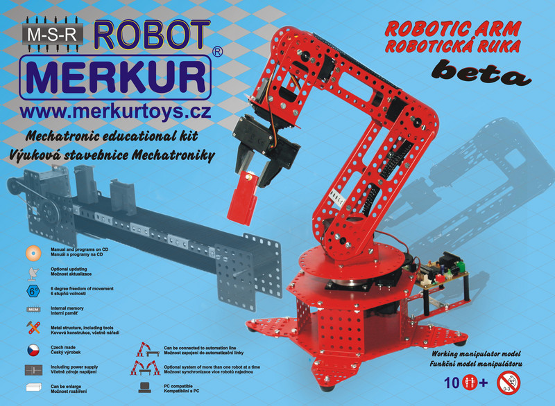 Merkur Robotická ruka Beta 6° vo