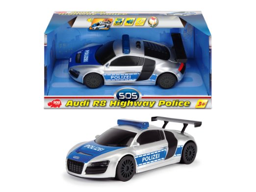 Dickie Policajné auto Audi R8 so