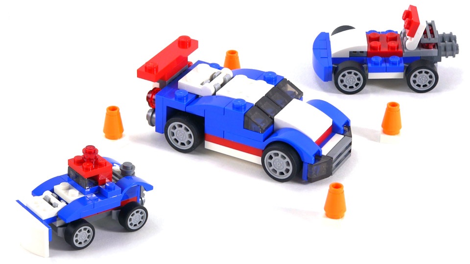 LEGO Creator 31027 Modré preteká