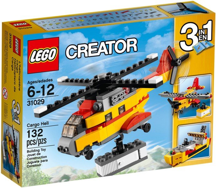 LEGO Creator 31029 Nákladná heli