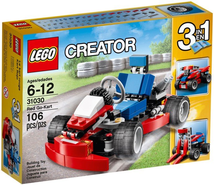 LEGO Creator 31030 Červená motok