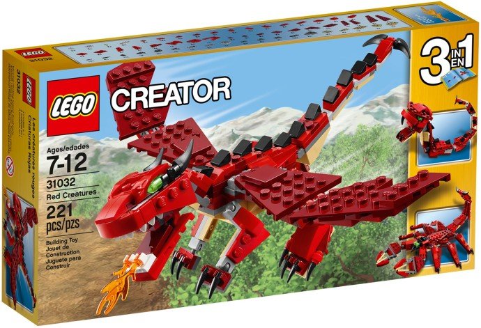 LEGO Creator 31032 Červené príše