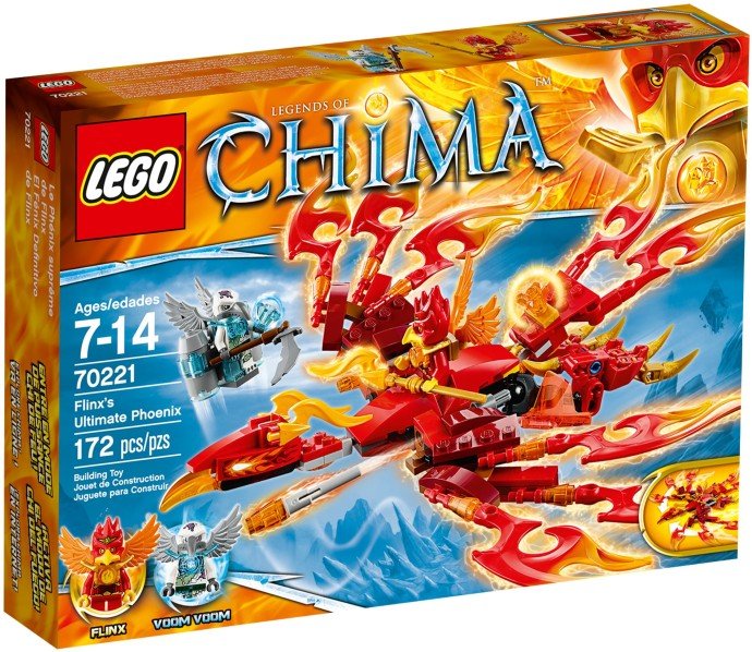 LEGO Chima 70221 Flinxov úžasný 
