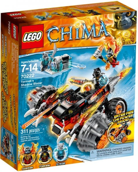 LEGO Chima 70222 Tormakov ohnivá