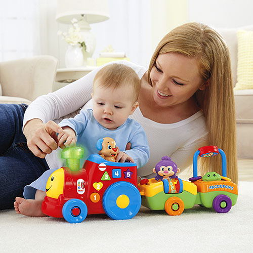 Fisher Price Psíkov vláčik CDG82