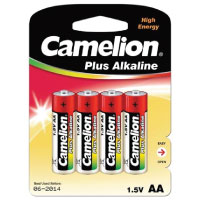 Camelion batérie alkalické AA 4k