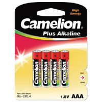 Camelion batérie alkalické AAA 4