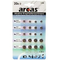 Arcas batérie alkalické 20ks AG1