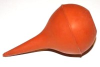 Gumová vzduchová ručná pumpa na 