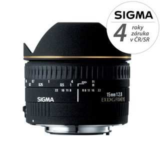 SIGMA objektív 15/2.8 EX DG FISH