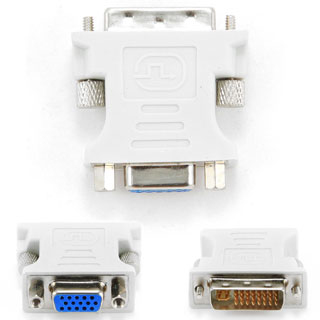Redukcia z DVI-A 24pin samec na 