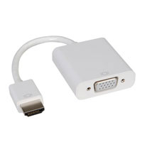 Konvertor z HDMI na VGA, káblový