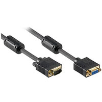 Kábel VGA-monitor predlžovací 10