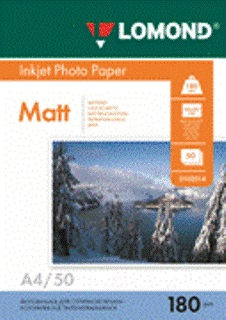Fotopapier Lomond injekt , matný