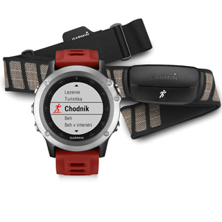 Garmin hodinky fénix® 3, Silver 