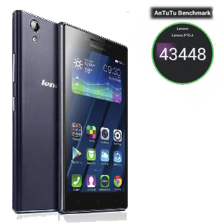 Lenovo P70 Dual Sim modrý