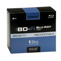 BD - R INTENSO 4x 25GB 5JC SL