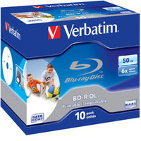 BD-R DL 50GB 6x Wide Printable J