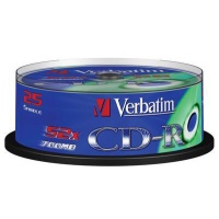 CD médium VERBATIM 700MB 52x 25c