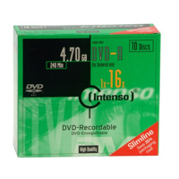 DVD - R INTENSO 4.7GB 16speed 10