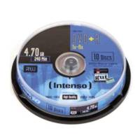 DVD + R INTENSO 4.7GB 16speed 10