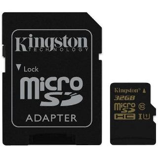 Kingston Micro SDHC Card 32GB Cl
