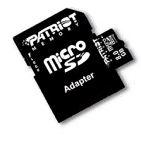 Patriot Micro SDHC card 8GB CL4+