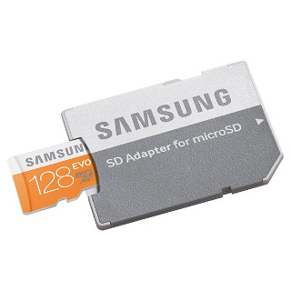 Samsung Micro SDXC Evo 128 GB + 