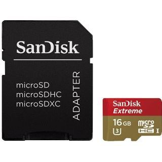 SanDisk Micro SDHC Extreme 16GB 