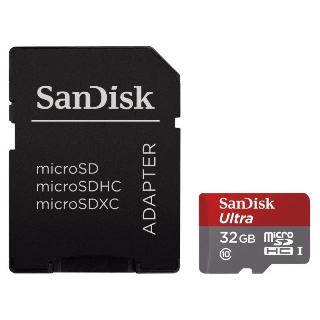 SanDisk Micro SDHC ultra card 32