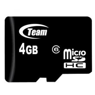 TEAM -- Micro SDXC a SDHC 4GB CL