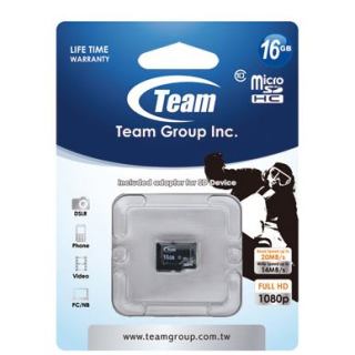 TEAM MicroSDHC 16GB CL10 20Mb/s