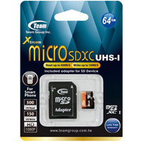 TEAM  MicroSDXC 64GB CL10