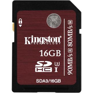 KINGSTON -- SDHC card 16GB Class