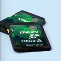 Kingston SDX High Capacity card 