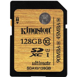 Kingston SDXC Ultimate 128GB Cla