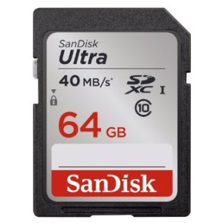 SanDisk Ultra SDXC 64 GB 40 MB/s
