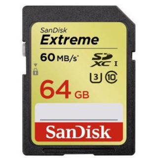 SanDisk Extreme SDXC card 64GB 6