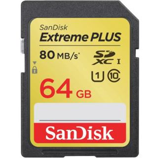 SanDisk SDXC Extreme Plus 64GB U