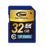 TEAM  SDHC 32GB CL10