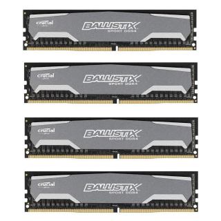 CRUCIAL DDR4 4x8GB 2400MHz Balli
