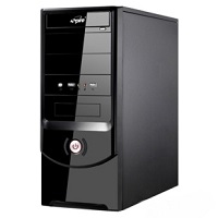 Case Spire black SPD500BP-420W-P