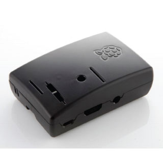 Čierna skrinka pre Raspberry Pi 