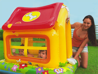 Intex bazénik s domčekom Puppy L